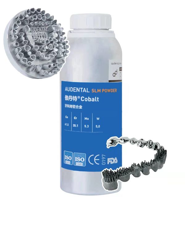 Dental Selective Laser Melting 3D Print Cobalt SLM Powder Supplier z dwuczęściowymi abutmentami