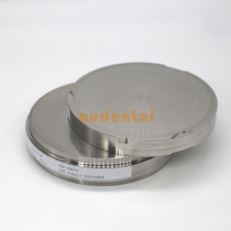 Audental Dental Lab Użyj 98x12mm Milling Metal Kobalt Chromowy Cocr Disc Kobalt Chromowy Chromowy Disc