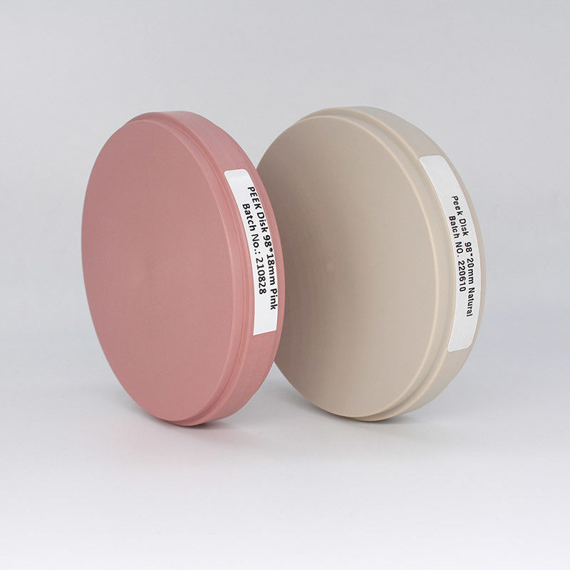 Profesjonalny Denta Monolayer Flexible PMMA BLOCK PMMA Disc 10/12/14/16/18/20/22/24/30
