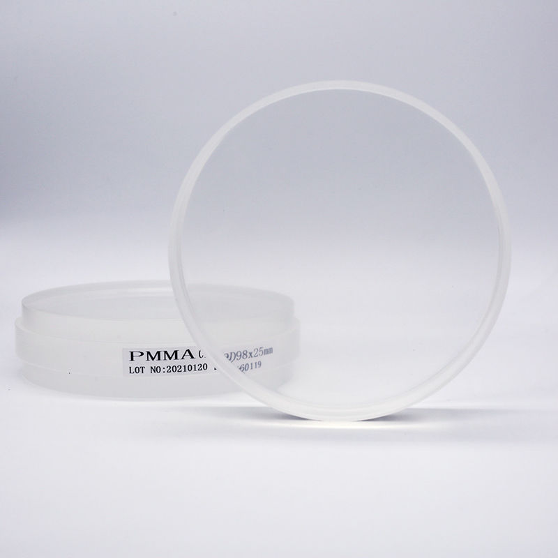 Dental Laboratory PMMA Discs 10/12/14/16/18/20/22/24/30 dla tymczasowych koron i mostów