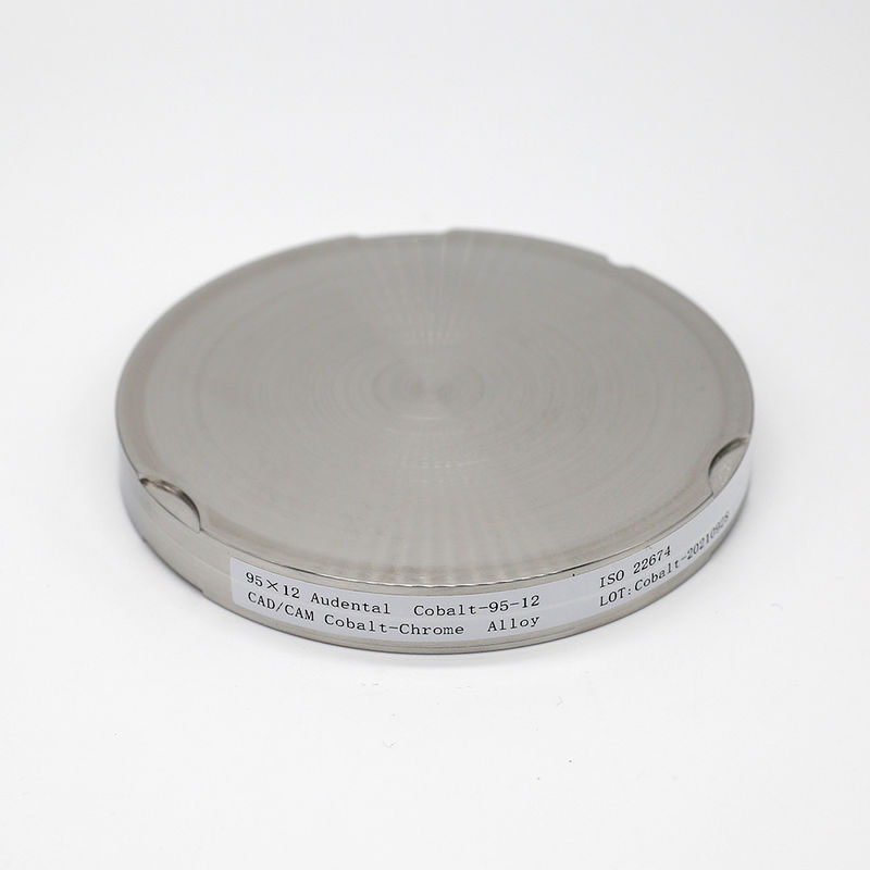 10/12/14/16/18/20/22/25mm Wysokość Dental CoCr Kobalt Chrome Disc do frezowania CAD/CAM