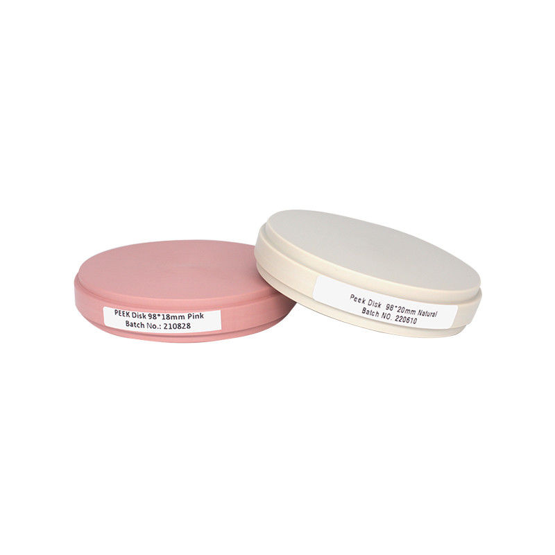 Technopolimer Dental Peek Blank 10/12/14/16/18/20/22/25mm Wysokość ramy protezy