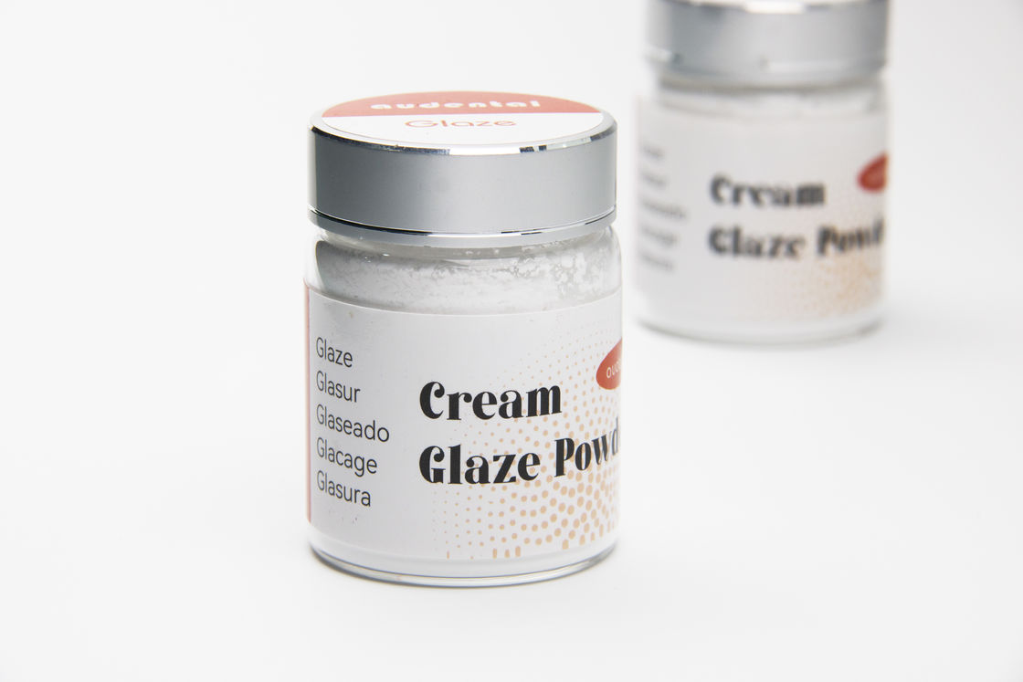 Audental Universal Glaze Powders Dotykające spójnej kolorystyki i żywych wykończeń dla sprzętu laboratoryjnego stomatologicznego