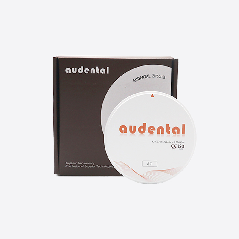 Half Denture Indication ST/DST White Dental Zirconia Block with 2000 Pcs/Week Supply Ability No Sensitization