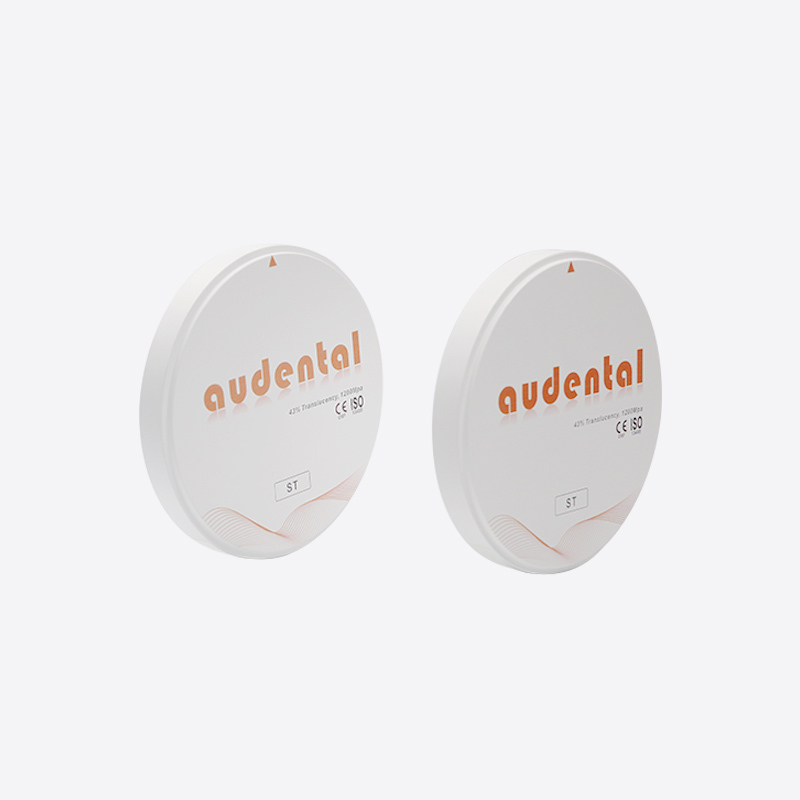 Smooth Surface ST/DST White Dental Zirconia Block for Zirkonzahn System No Sensitization Test