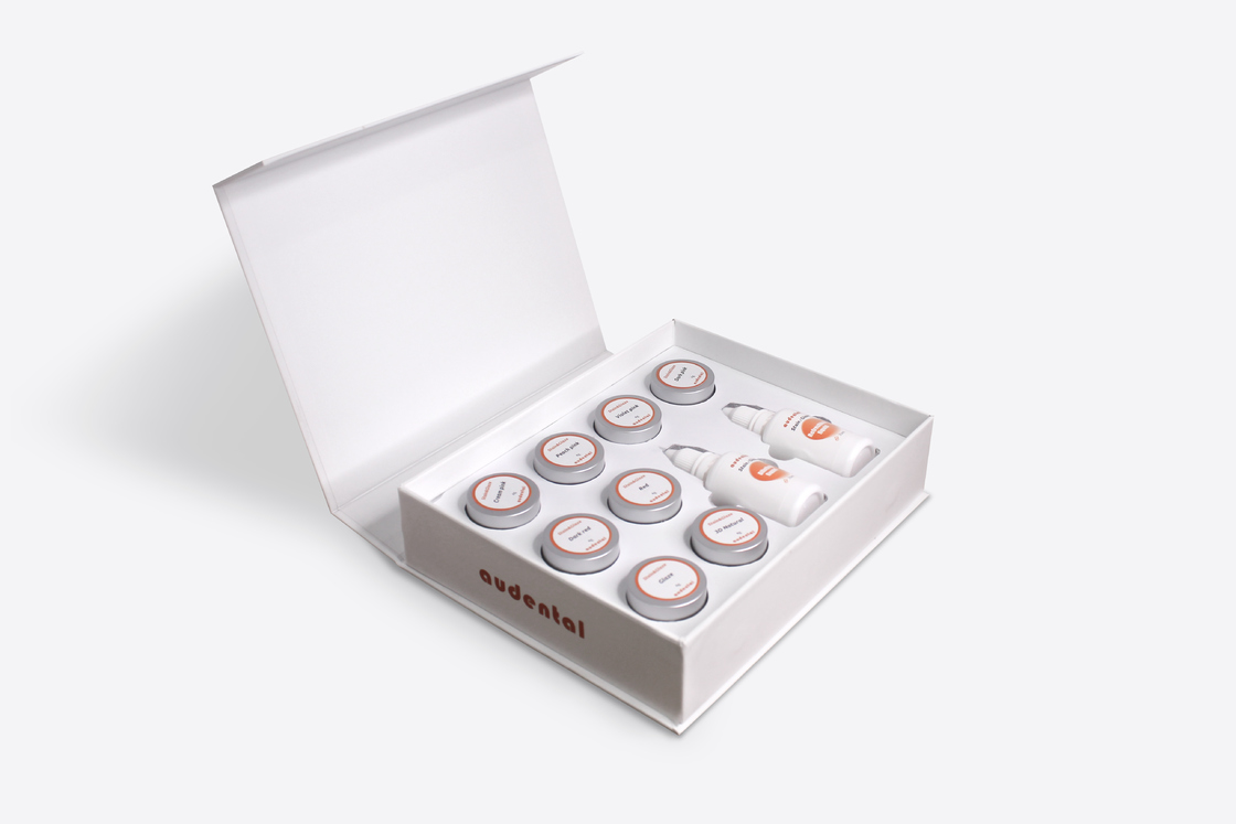 Laboratorium Stomatologiczne Pasta do plam i szklanki 25 ml Płynna 4g 3D Pasta do szklanki Materiał plam i szklanki