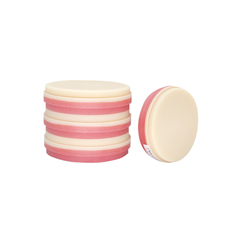 Wytrzymały i wodoodporny różowy blok PMMA-A2 do odbudowy zębów dla mocnych i solidnych rekonstrukcji