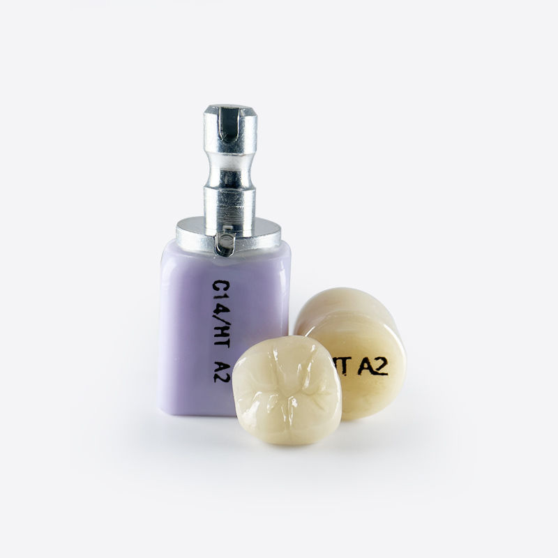 Audental Dental Lab Materiały Ceramiczne Szklane Blok Cyrkonu Blok Dwukrzemianu Litowego Sztabka do Odbudowy Dentystycznej