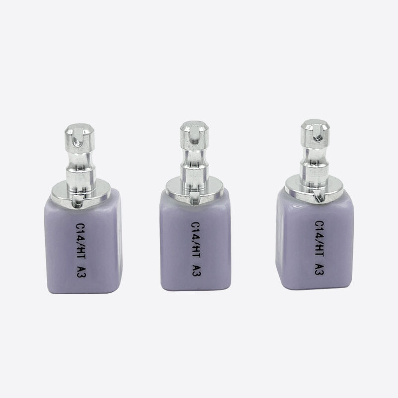 Ceramika szklana dentystyczna z dwukrzemianu litu, zapewniająca wytrzymałość i estetykę dla prac stomatologicznych w odcinku przednim