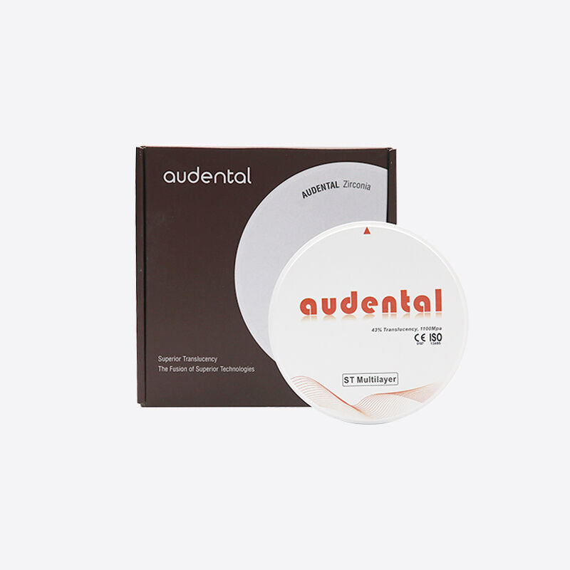 Blok z cyrkonii dentystycznej wytwarzany w celu zapewnienia stabilnej przezroczystości i wyjątkowej wytrzymałości gięcia w protezach dentystycznych