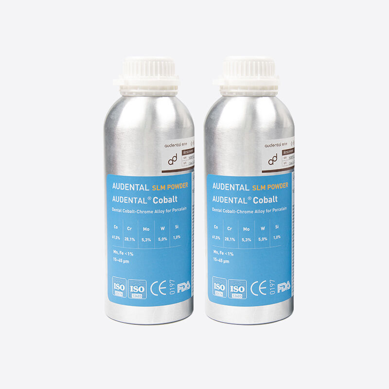 Dentystyczny druk 3D z metalu, biokompatybilny stop kobaltowo-chromowy, wolny od niklu, berylu i kadmu, do bezpiecznego stosowania w jamie ustnej