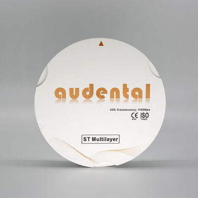 Materiały audentalne, stomatologiczne, laboratoryjne, CAD CAM Zirkonia Block Super Translucency ST Multilayer