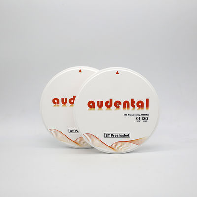 Audental Excellent Translucency ST Pre-shaded Zirconia Block z systemem CAD/CAM