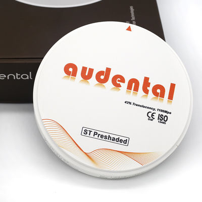 Audental Good Strength ST Pre-shaded Zirconia Block z systemem CAD/CAM