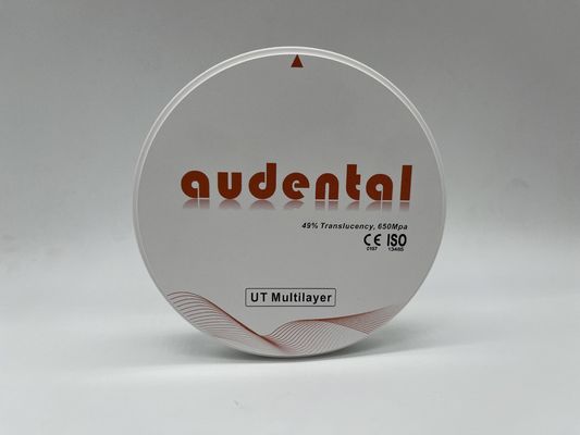 Zaawansowany blok wielowarstwowy z tlenku cyrkonu UT/DUT dla laboratorium dentystycznego