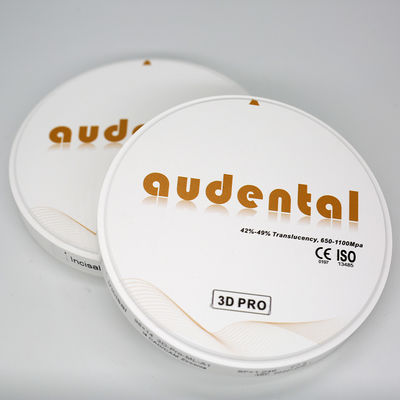92/95/98mm Dental Lab 3D Pro Zirconia Block z wysoką przejrzystością i wielowarstwowym projektem