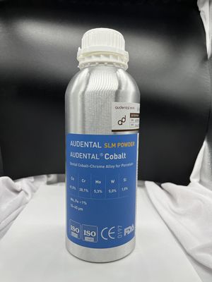 Audental CoCr Cobalt Chromium SLM Powder do druku 3D metalu stomatologicznego