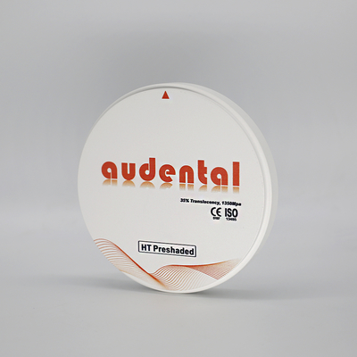 Audental Najlepsza cena HT Biały Zirkonia Bloki Dental Lab CAD CAM System Dental Konsumable Dental Zirconia