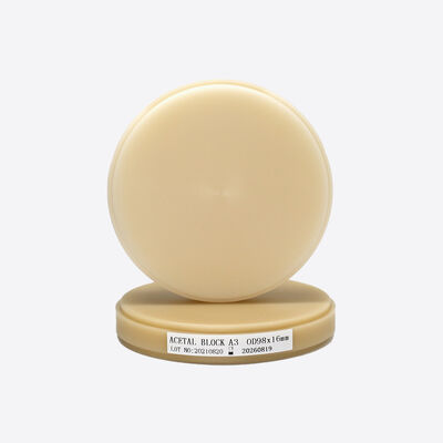 Materiał do fresowania w laboratorium stomatologicznym Pink-A2 PMMA Block dla pełnych protez 98mm/95mm Rozmiar i kształt